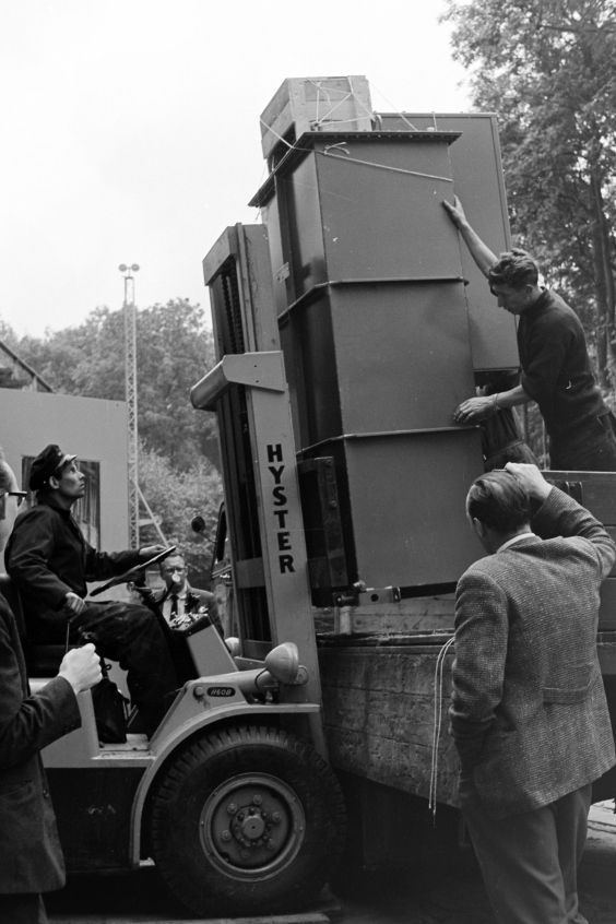 Transformator voor het FOM in Rijnhuizen (1950-1958)