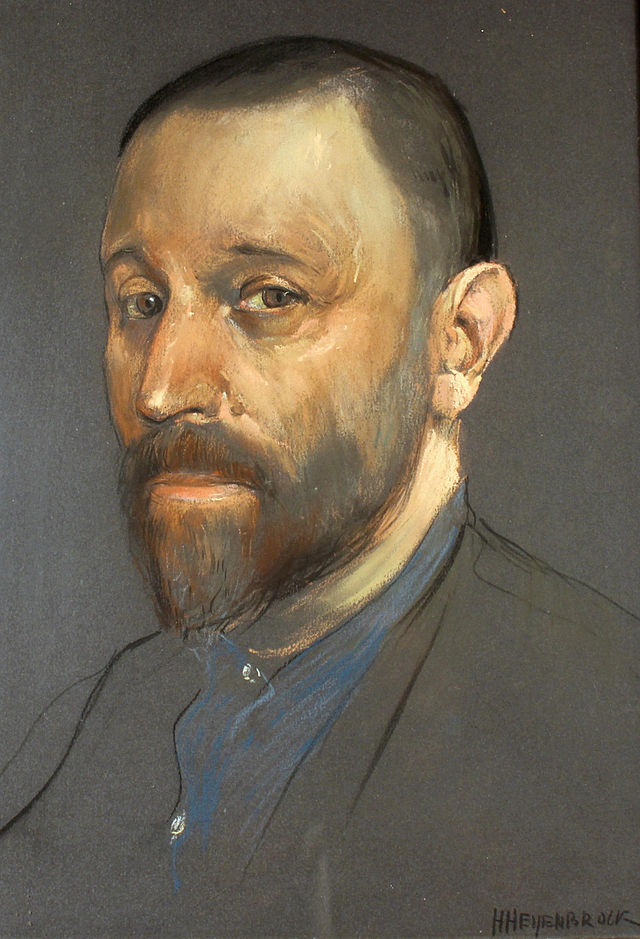 Zelfportret H. Heijenbrock 1916