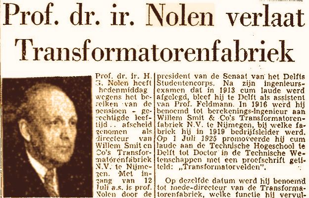 Afscheid Nolen 30-06-1955