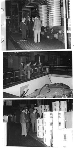 Foto's van het bezoek van Dominit medewerkers (1970/1972)