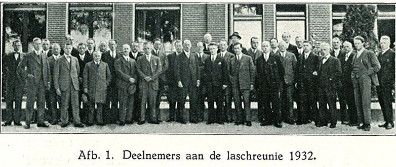 Deelnemers lasch-reunie 1932