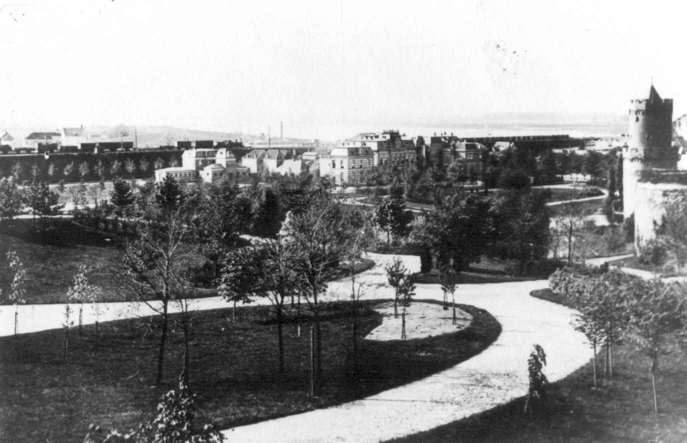 Kronenburgerpark 1890 - Wilhelm Ivens