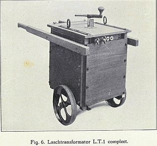 Eerste lasapparaat gemaakt in Nederland (1925)