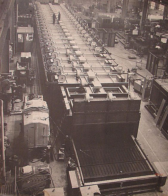Fabricage tunnelovens (1968)