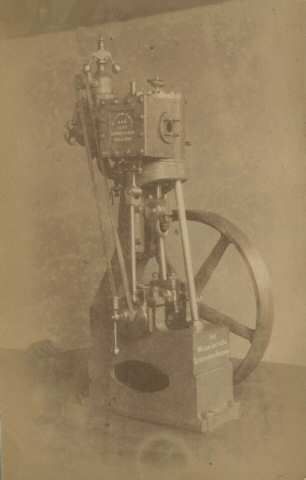 Compressor t.b.v. de elektrische centrale Nijmegen 1886