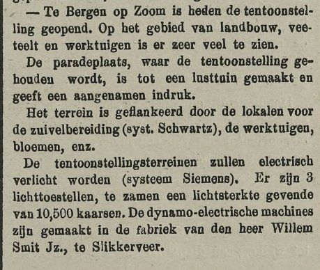 Oudste artikel Smit Slikkerveer (07-09-1881)