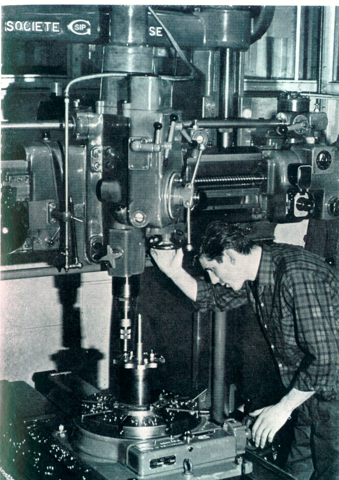 Smit Transformatoren Mechanische Bewerking 1966