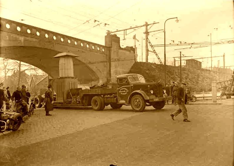 Vervoer regelschakelaar  Veenendaal 1953