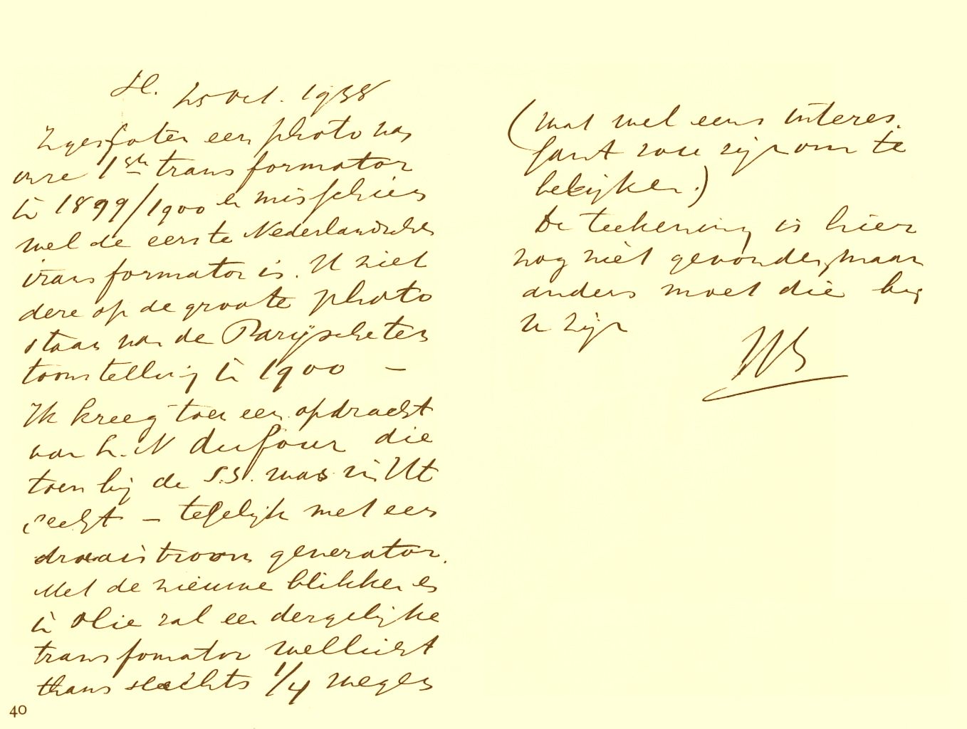 Brief Willem Benjamin Smit aan Th. Rosskopf (1938)
