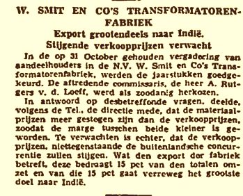 Artikel Smit Transformatoren 01-11-1938 (NRC)