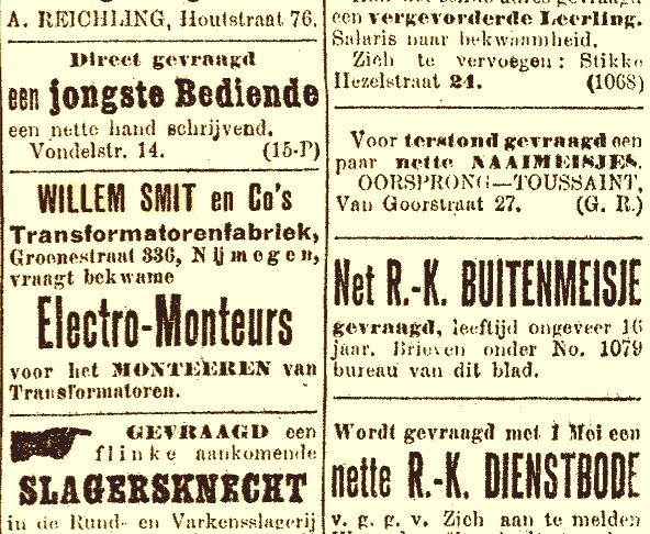 1914_18_mrt_Smit_Trafo_electromonteurs_gelderlander