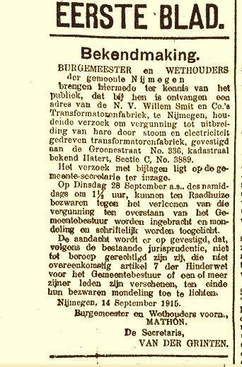 Uitbreiding Willem Smit 15-09-1915